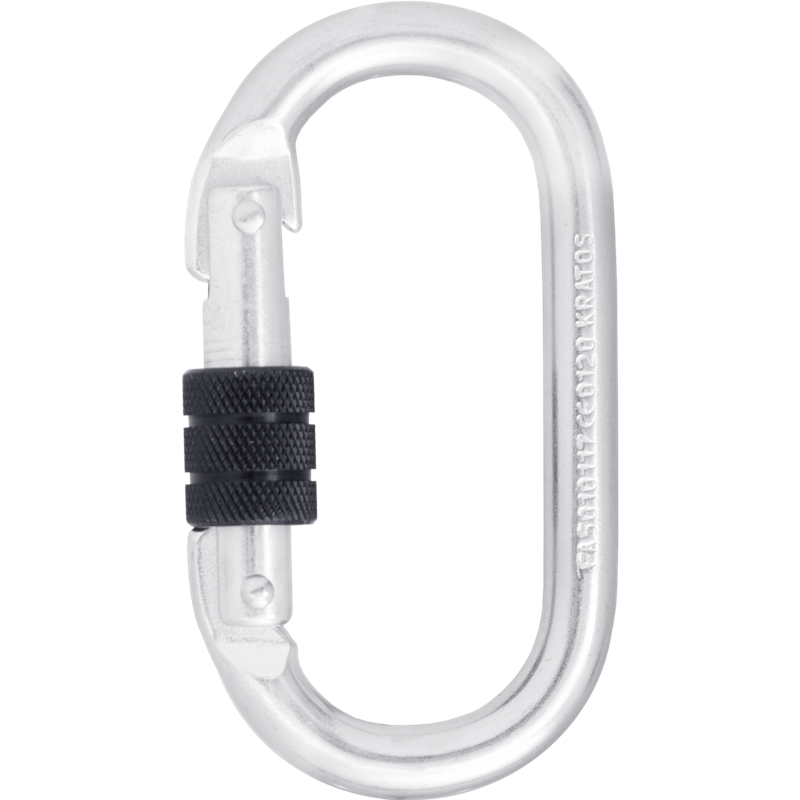 Stahl-Karabiner Schraub